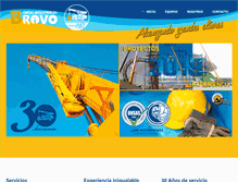 Tablet Screenshot of gruasbravo.com